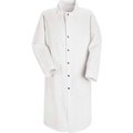 Vf Imagewear Red Kap¬Æ Full Cut Butcher Coat, White, Polyester/Cotton, 2XL KT50WHRGXXL